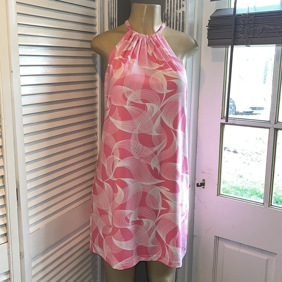 MELLY M (Tie Up Halter Neck Dress) - Picture 2 of 8